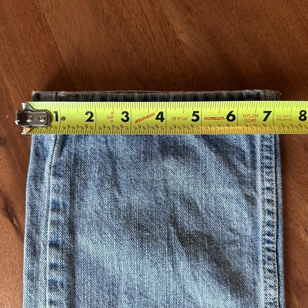 Levi's 520 Slouch Skinny Jeans Womens 18 Regular Blue‎ Cotton Runs Small